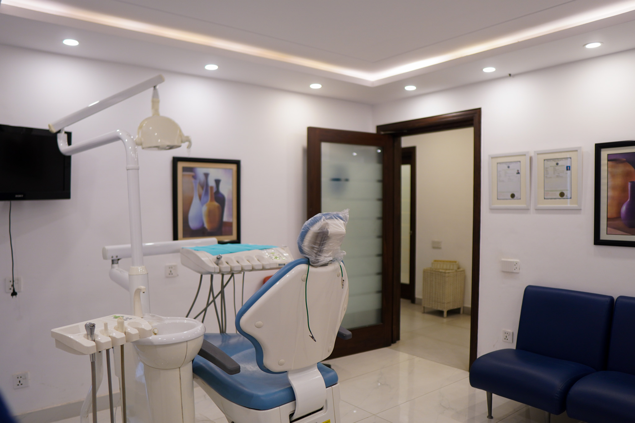 Dental Professionals clinic hallway