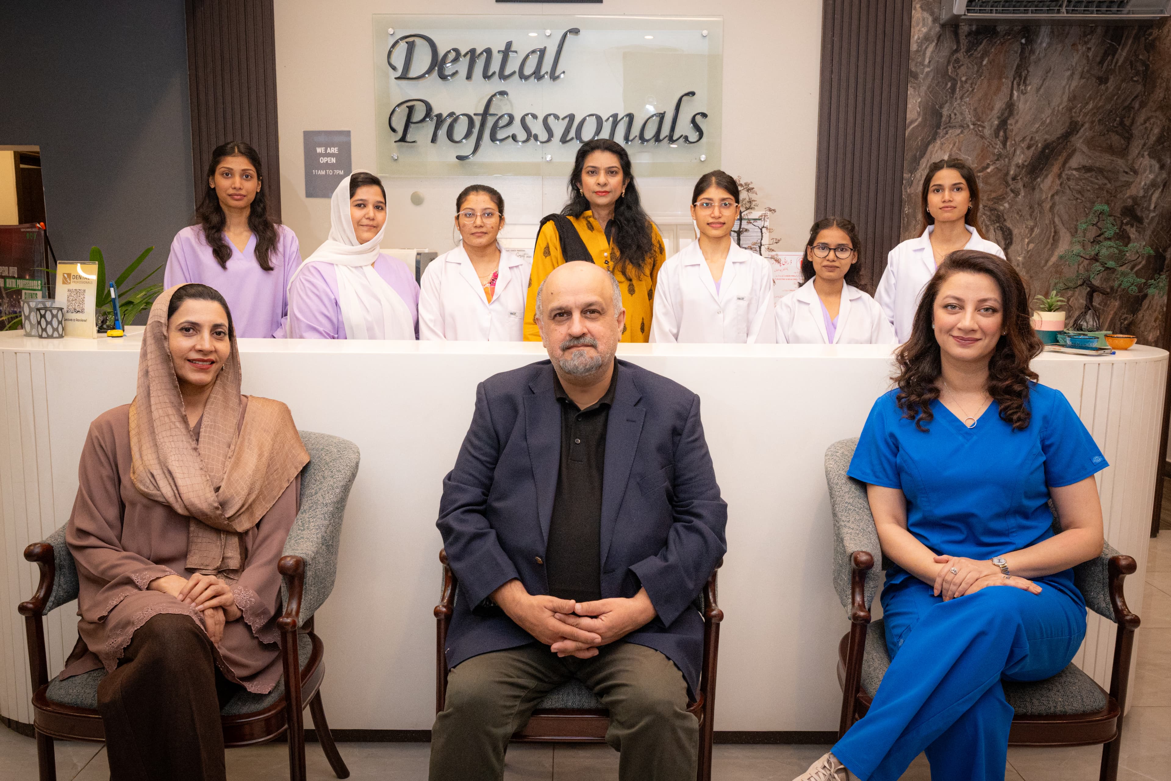 Dr. Tariq Ali with their team